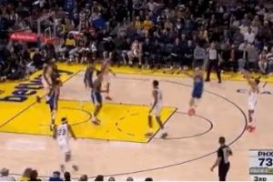 奋力反击!布克三分命中 太阳轰出13-2缩小分差打停勇士